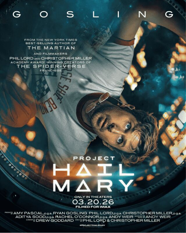 affiche project hail mary