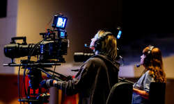 plateau de tournage audiovisuel