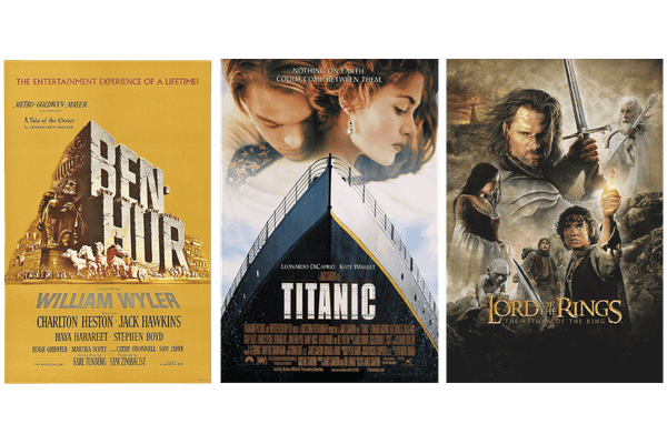 Les films les plus oscarisés de l'histoire